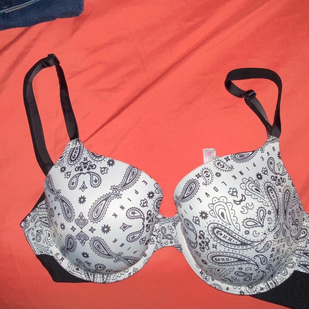 PINK VS Paisley Push Up Bra
